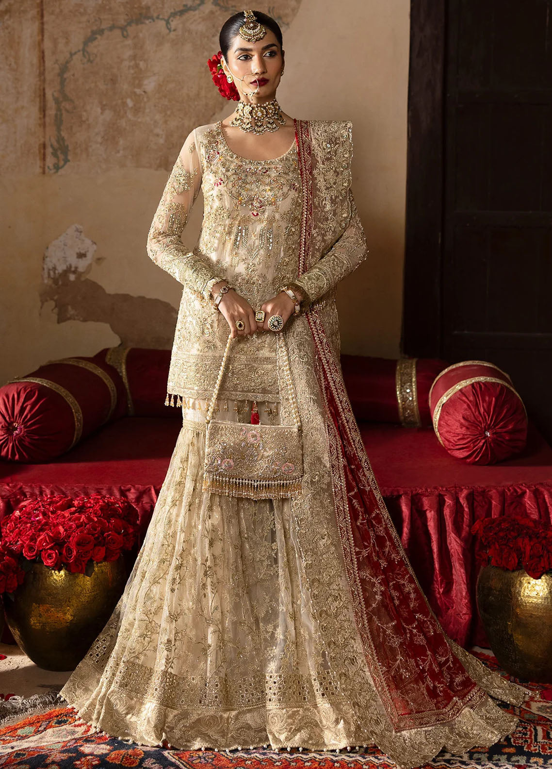 Jashn by Imrozia Serene Unstitched Bridal Edit 2025 SB-38 Pemaan