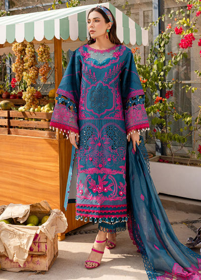 Monaco by Parishay Embroidered Lawn Suit Unstitched 3 Piece PR25ML MS-11