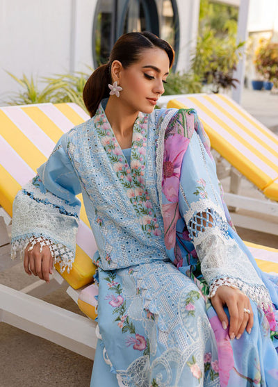 Monaco by Parishay Embroidered Lawn Suit Unstitched 3 Piece PR25ML MS-10