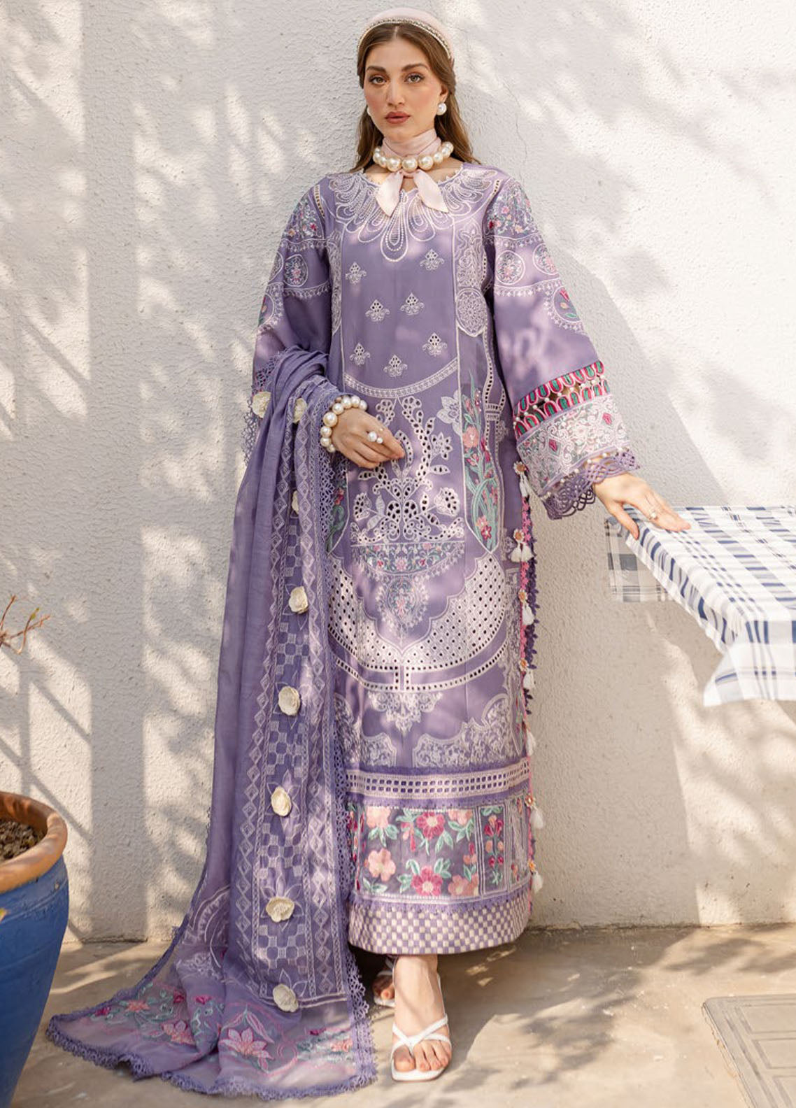 Monaco by Parishay Embroidered Lawn Suit Unstitched 3 Piece PR25ML MS-05