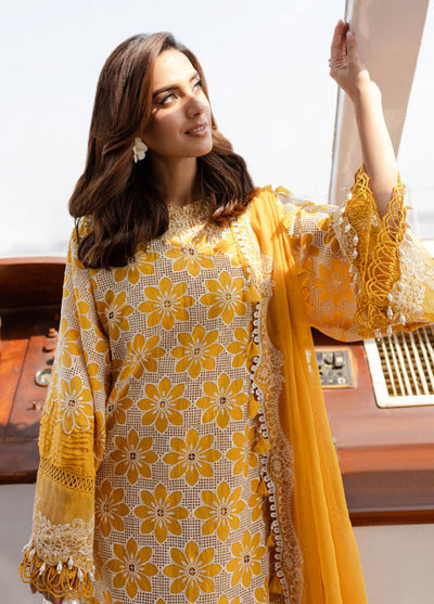 Monaco by Parishay Embroidered Lawn Suit Unstitched 3 Piece PR25ML MS-02