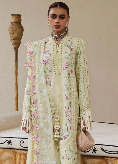 Suffuse by Sana Yasir Embroidered Lawn Suits Unstitched 3 Piece SSY25EL Ferida
