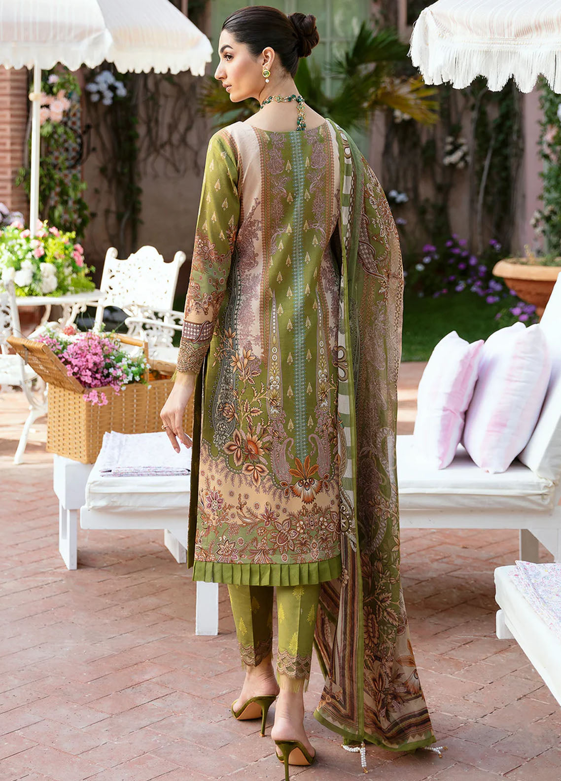 Summer Glow by Gulaal Unstitched Lawn Collection 2024 Vol-3 D-04 Alicia