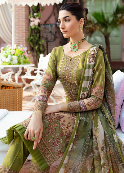 Summer Glow by Gulaal Unstitched Lawn Collection 2024 Vol-3 D-04 Alicia