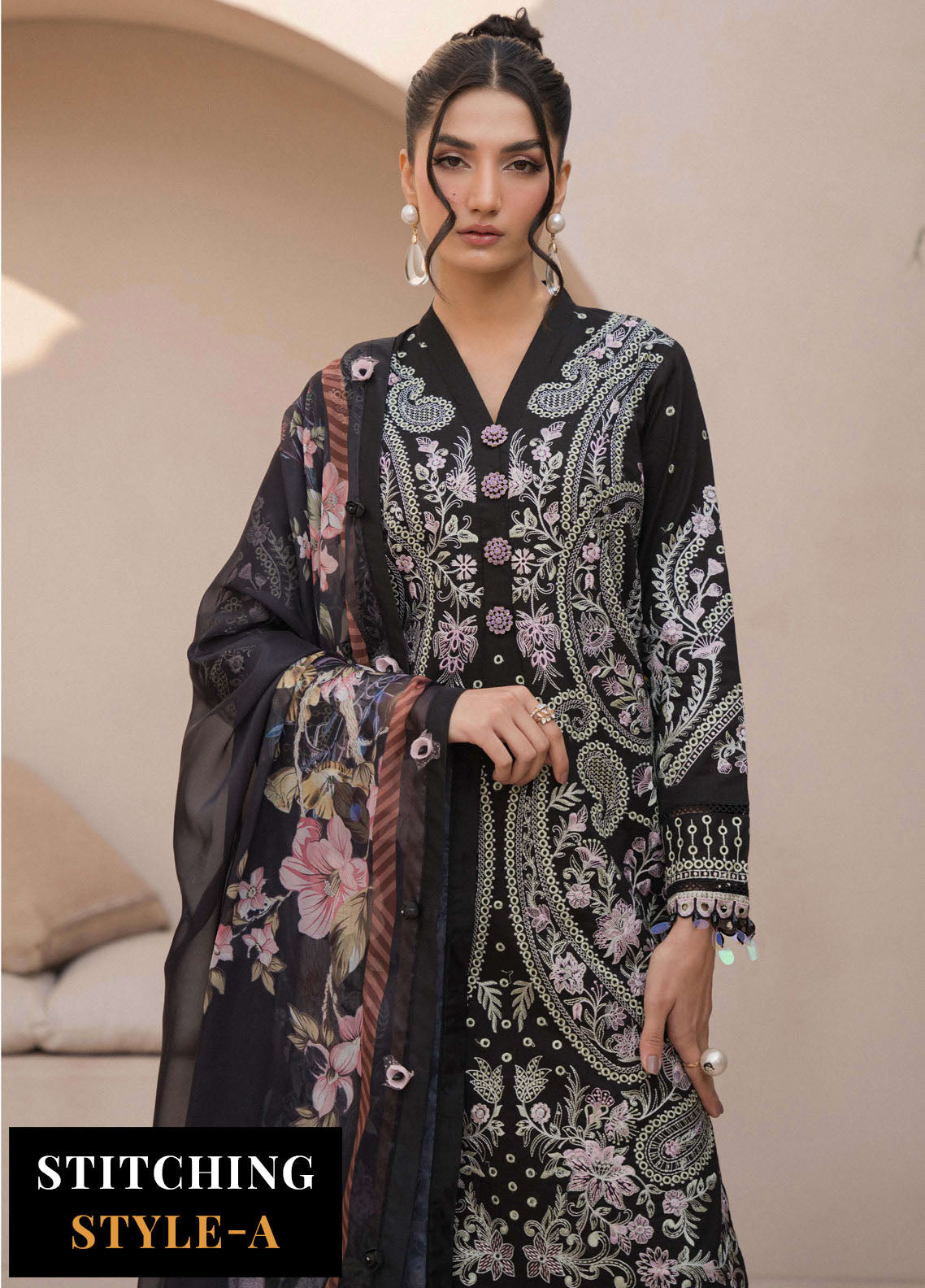 Symphony by Neeshay Luxury Lawn Collection 2024 Celestial