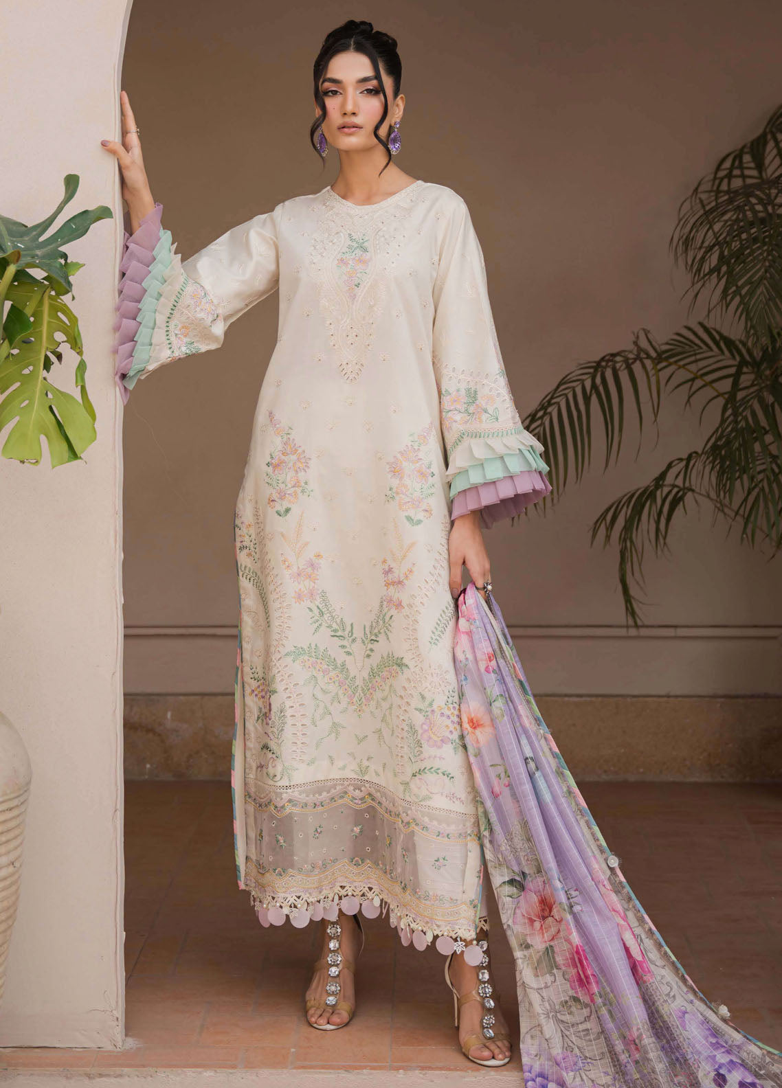Symphony by Neeshay Luxury Lawn Collection 2024 Opus