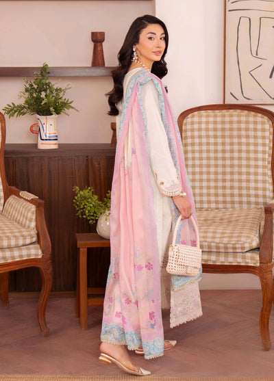 Symphony by Neeshay Embroidered Lawn Suits Unstitched 3 Piece NSH25SLL Lumen