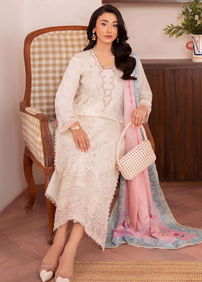 Symphony by Neeshay Embroidered Lawn Suits Unstitched 3 Piece NSH25SLL Lumen