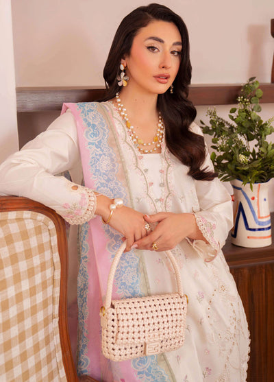 Symphony by Neeshay Embroidered Lawn Suits Unstitched 3 Piece NSH25SLL Lumen