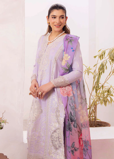 Symphony by Neeshay Embroidered Lawn Suits Unstitched 3 Piece NSH25SLL Muse
