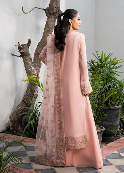 Tarz by Freesia Premium Embroidered Chiffon Suits Unstitched 3 Piece FRE25T FW-40042 Camila