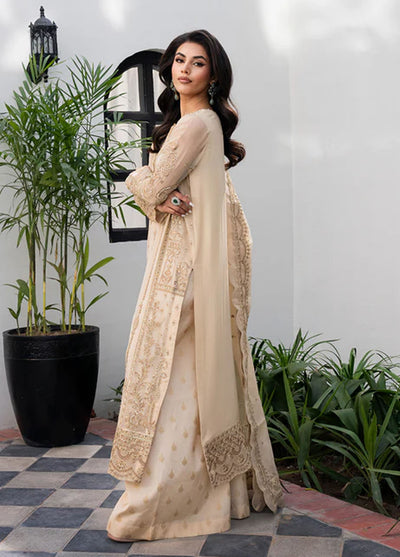Tarz by Freesia Premium Embroidered Chiffon Suits Unstitched 3 Piece FRE25T FW-40048 Bardia