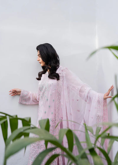 Tarz by Freesia Premium Embroidered Chiffon Suits Unstitched 3 Piece FRE25T FW-40044 Pantea