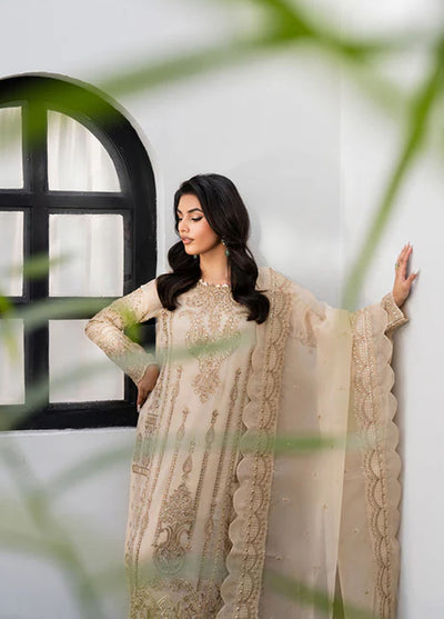 Tarz by Freesia Premium Embroidered Chiffon Suits Unstitched 3 Piece FRE25T FW-40048 Bardia