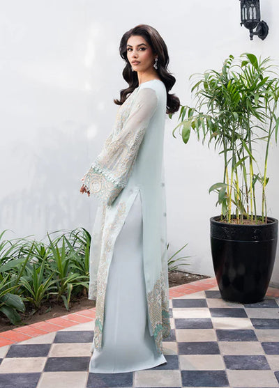 Tarz by Freesia Premium Embroidered Chiffon Suits Unstitched 3 Piece FRE25T FW-40046 Tiam