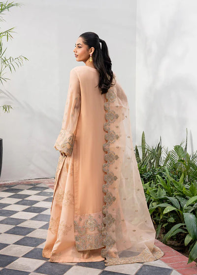 Tarz by Freesia Premium Embroidered Chiffon Suits Unstitched 3 Piece FRE25T FW-40049 Radin