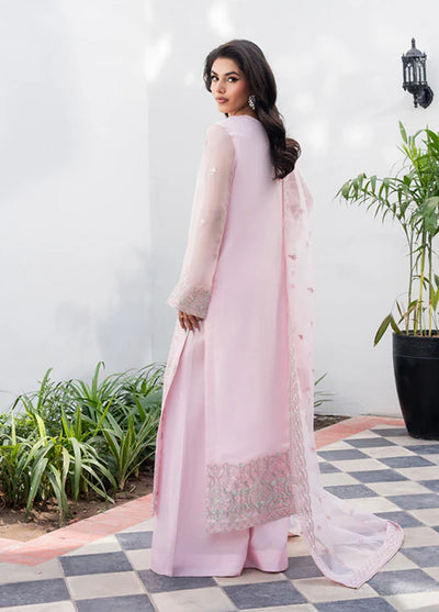Tarz by Freesia Premium Embroidered Chiffon Suits Unstitched 3 Piece FRE25T FW-40044 Pantea