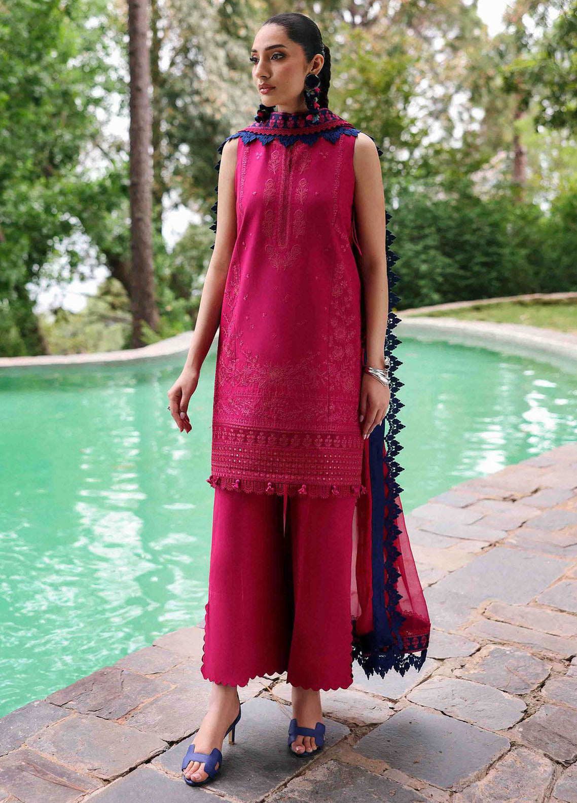 Talia by Republic Womenswear Embroidered Lawn Suits Unstitched 3 Piece RW25TL D-4 B Lysa