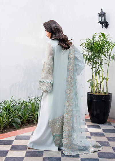 Tarz by Freesia Premium Embroidered Chiffon Suits Unstitched 3 Piece FRE25T FW-40046 Tiam