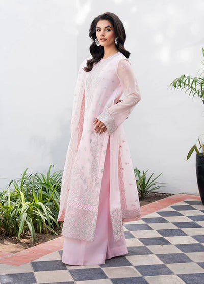 Tarz by Freesia Premium Embroidered Chiffon Suits Unstitched 3 Piece FRE25T FW-40044 Pantea