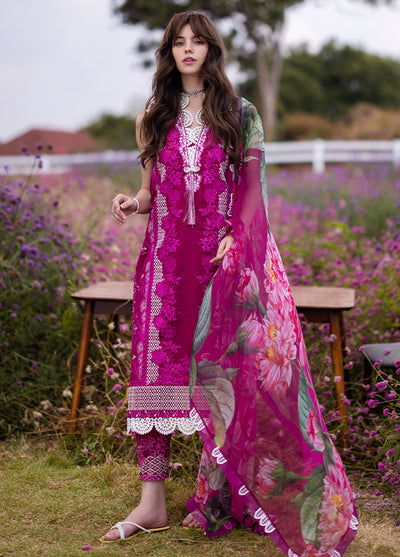 The Secret Garden by Mushq Hemline Spring Summer Collection 2024 D-1B Fairy Dell