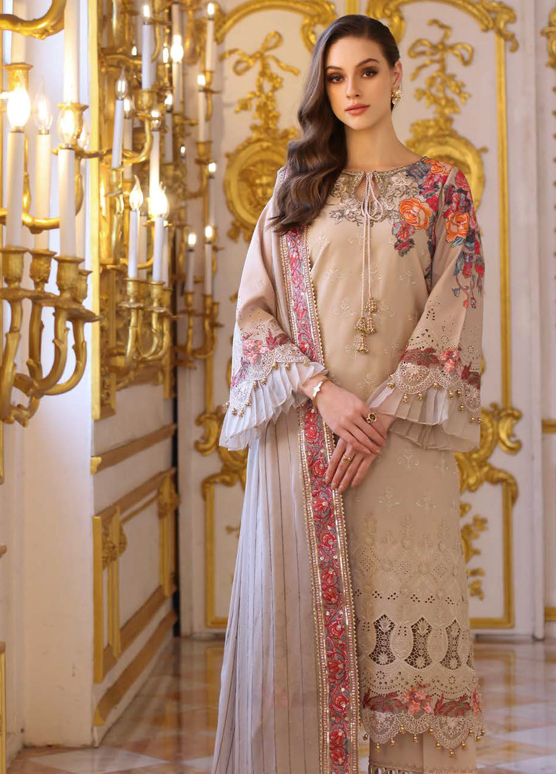 Tabeer by Charizma Embroidered Lawn Suit Unstitched 3 Piece CR25T CT5-01