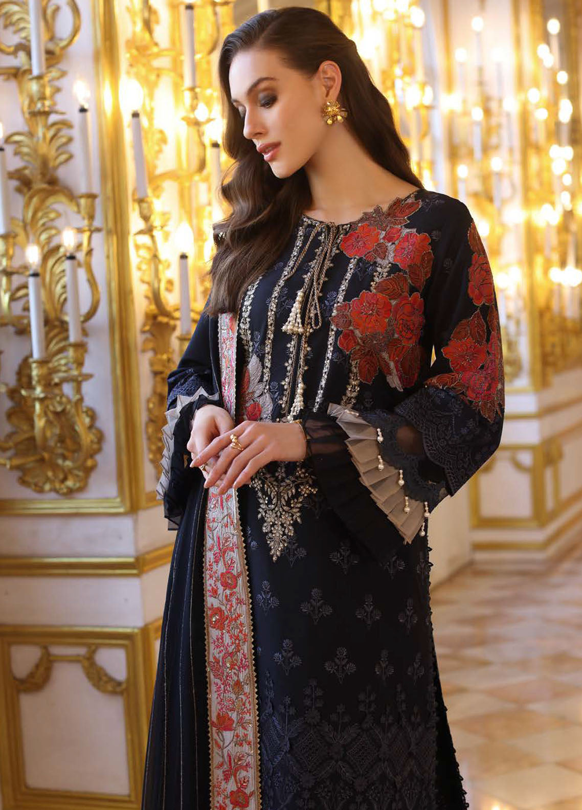 Tabeer by Charizma Embroidered Lawn Suit Unstitched 3 Piece CR25T CT5-04