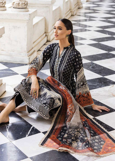 Tahra By Zainab Chottani Unstitched Lawn Collection 2023 Celestial Bliss 9A