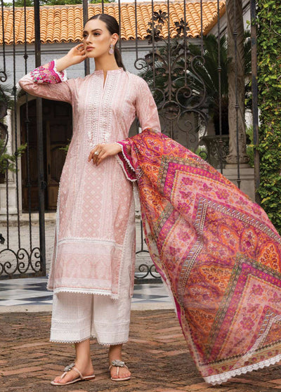 Tahra By Zainab Chottani Unstitched Lawn Collection 2023 Coraline 7B