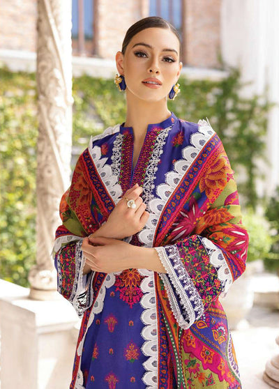 Tahra By Zainab Chottani Unstitched Lawn Collection 2023 Whipsy Lush 8A