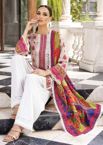 Tahra By Zainab Chottani Unstitched Lawn Collection 2023 Whipsy Lush 8B