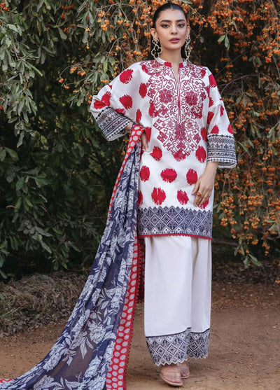 Tahra by Zainab Chottani Unstitched Lawn Collection 2024 10A Freya