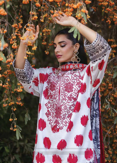 Tahra by Zainab Chottani Unstitched Lawn Collection 2024 10A Freya