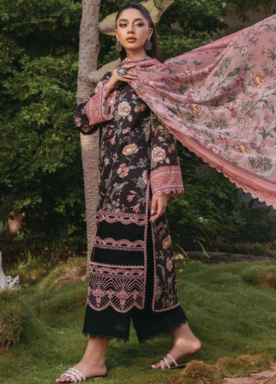 Tahra by Zainab Chottani Unstitched Lawn Collection 2024 1A Ryma