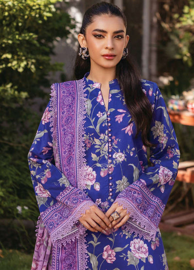 Tahra by Zainab Chottani Unstitched Lawn Collection 2024 1B Ryma