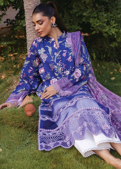 Tahra by Zainab Chottani Unstitched Lawn Collection 2024 1B Ryma