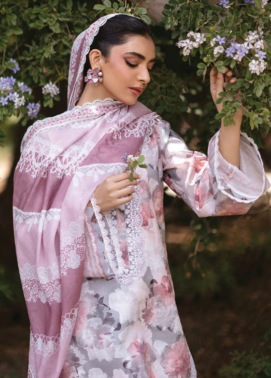 Tahra by Zainab Chottani Unstitched Lawn Collection 2024 3A Zinnia