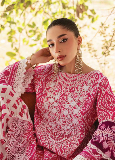 Tahra by Zainab Chottani Unstitched Lawn Collection 2024 4B Leena