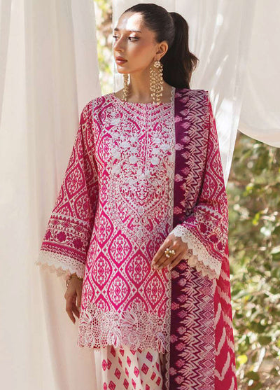 Tahra by Zainab Chottani Unstitched Lawn Collection 2024 4B Leena