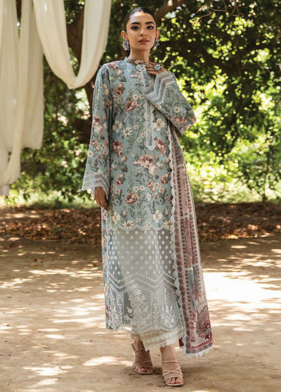 Tahra by Zainab Chottani Unstitched Lawn Collection 2024 5A Samaha