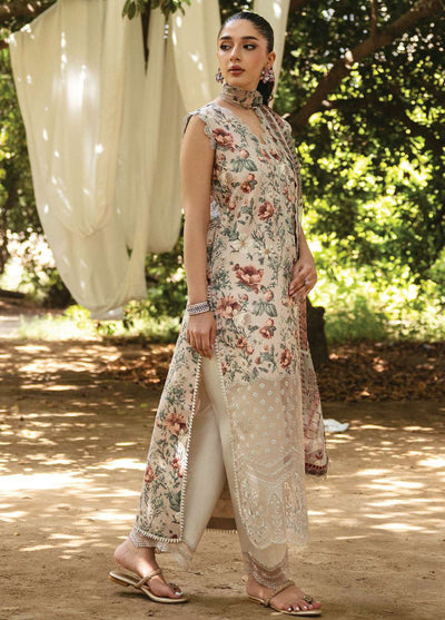 Tahra by Zainab Chottani Unstitched Lawn Collection 2024 5B Samaha