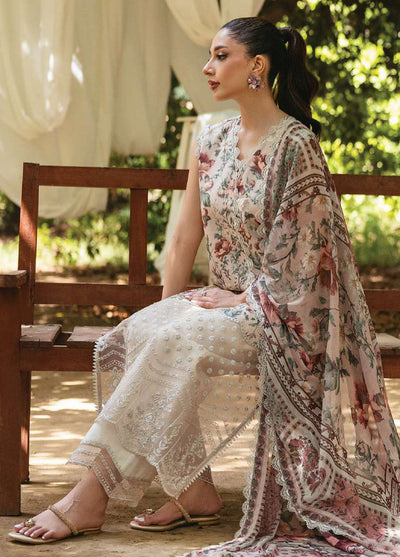 Tahra by Zainab Chottani Unstitched Lawn Collection 2024 5B Samaha