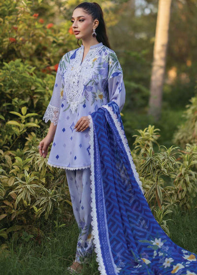 Tahra by Zainab Chottani Unstitched Lawn Collection 2024 6A Raha