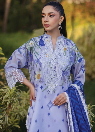 Tahra by Zainab Chottani Unstitched Lawn Collection 2024 6A Raha