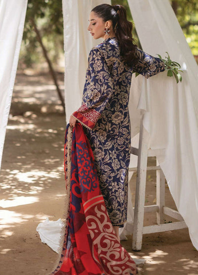 Tahra by Zainab Chottani Unstitched Lawn Collection 2024 7A Tamara