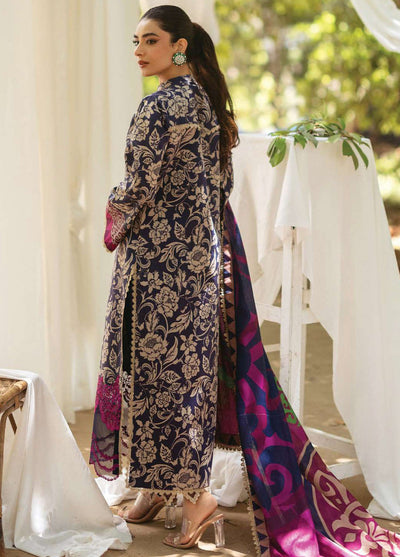 Tahra by Zainab Chottani Unstitched Lawn Collection 2024 7B Tamara