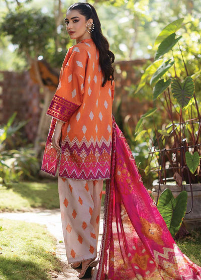 Tahra by Zainab Chottani Unstitched Lawn Collection 2024 8B Liza