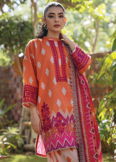 Tahra by Zainab Chottani Unstitched Lawn Collection 2024 8B Liza