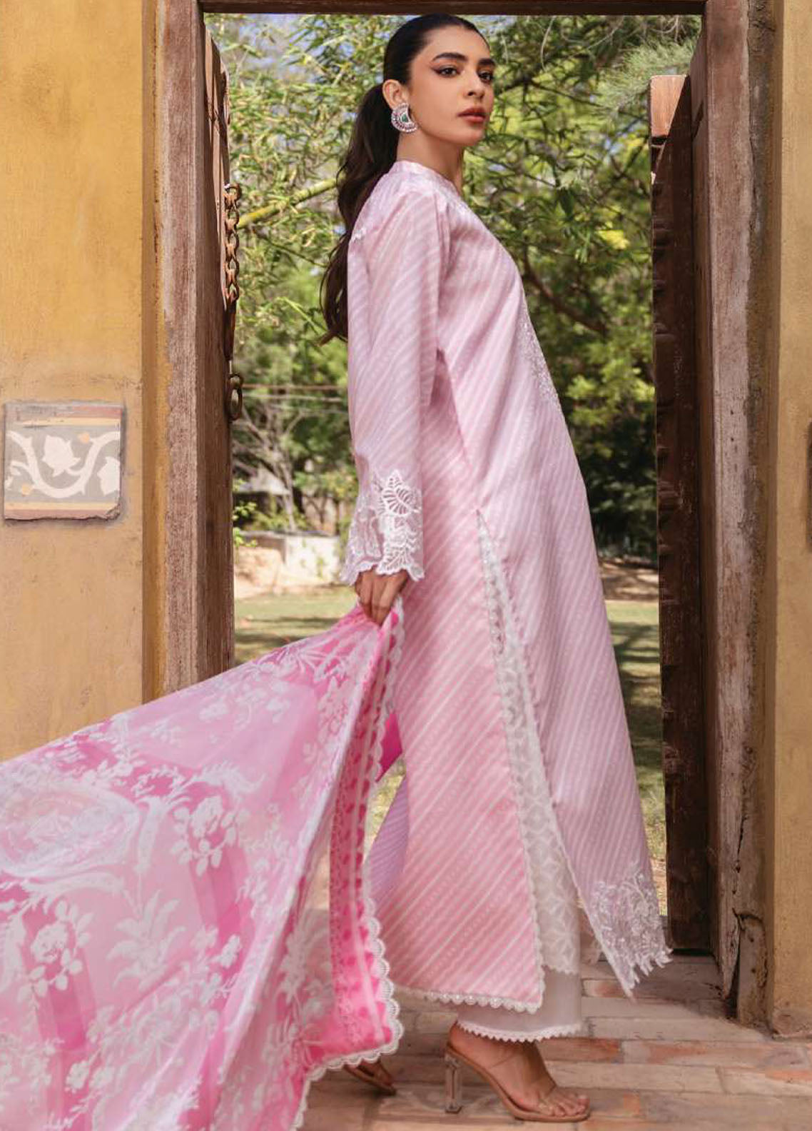 Tahra by Zainab Chottani Unstitched Lawn Collection 2024 9A Ruhae