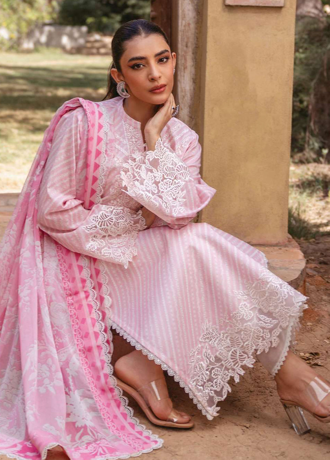 Tahra by Zainab Chottani Unstitched Lawn Collection 2024 9A Ruhae